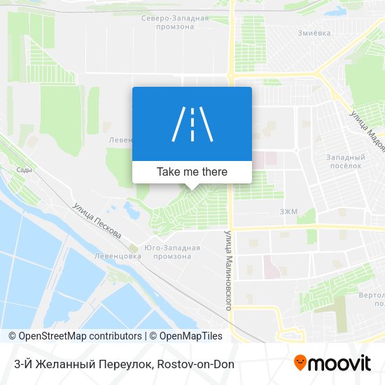 3-Й Желанный Переулок map