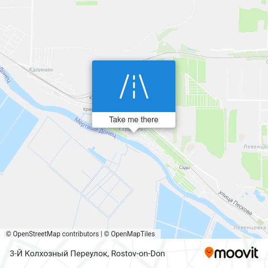3-Й Колхозный Переулок map