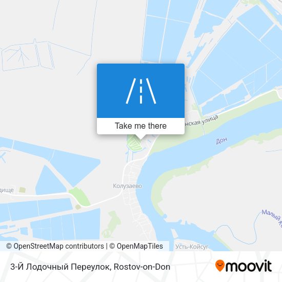 3-Й Лодочный Переулок map