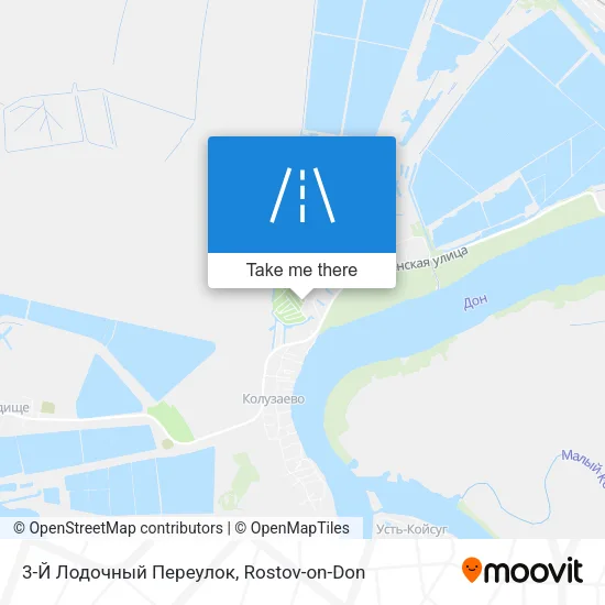 3-Й Лодочный Переулок map