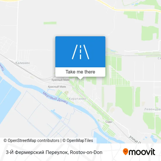 3-Й Фермерский Переулок map