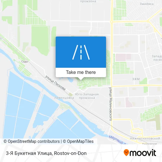 3-Я Букетная Улица map