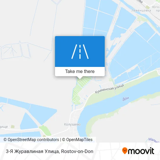 3-Я Журавлиная Улица map