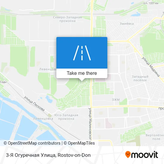 3-Я Огуречная Улица map