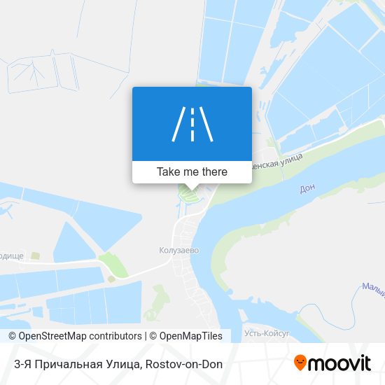 3-Я Причальная Улица map