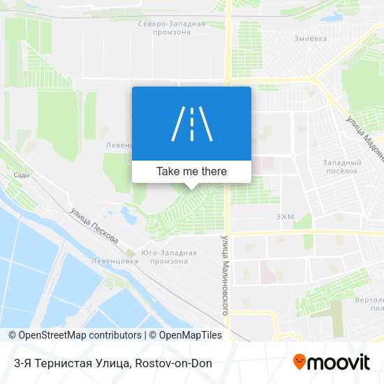 3-Я Тернистая Улица map