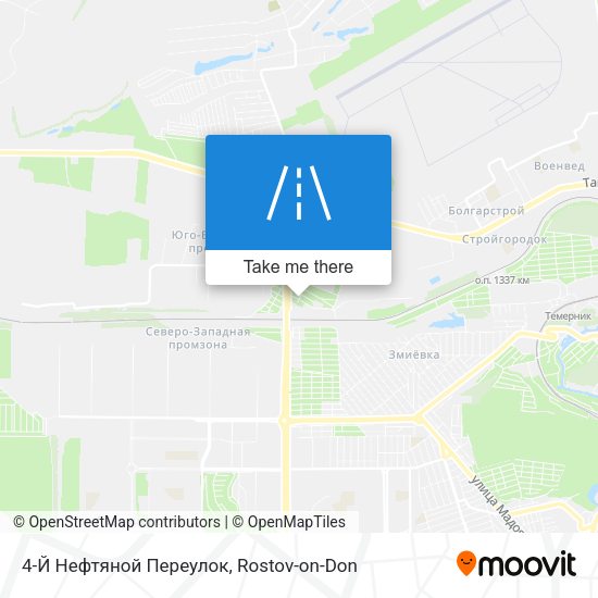 4-Й Нефтяной Переулок map