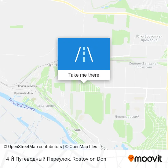 4-Й Путеводный Переулок map
