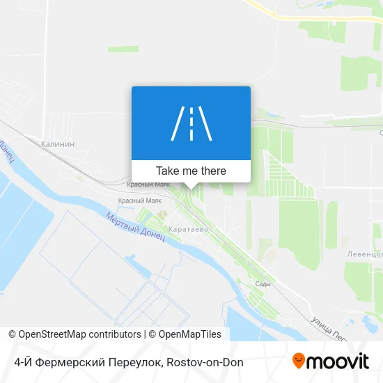 4-Й Фермерский Переулок map