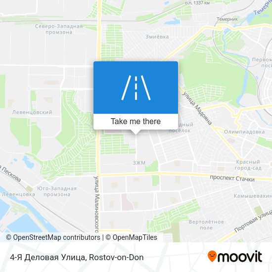 4-Я Деловая Улица map
