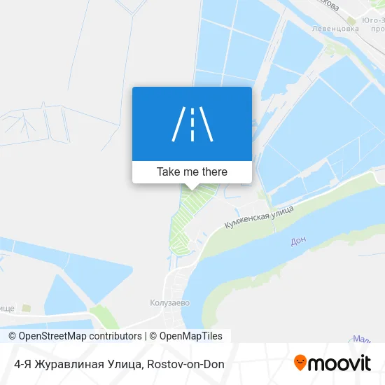 4-Я Журавлиная Улица map