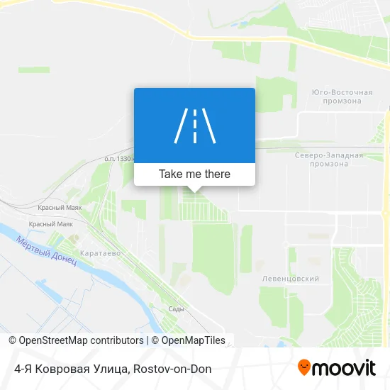 4-Я Ковровая Улица map