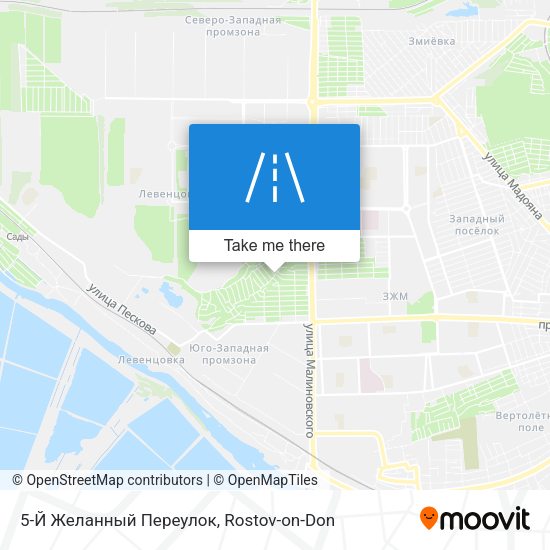 5-Й Желанный Переулок map