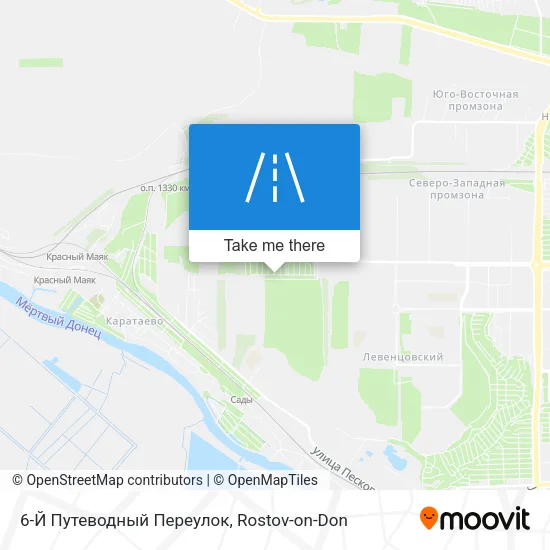 6-Й Путеводный Переулок map
