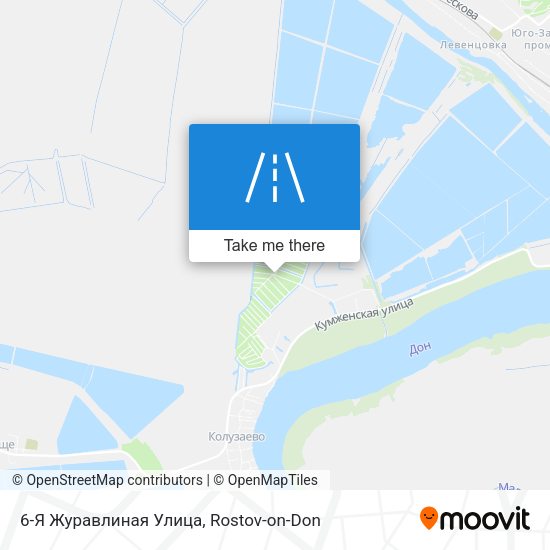 6-Я Журавлиная Улица map