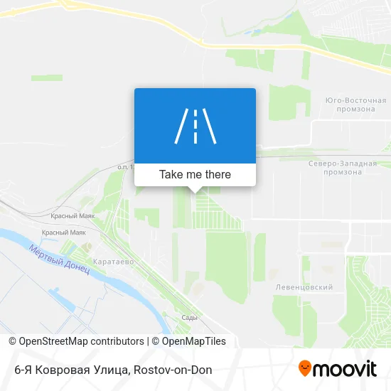 6-Я Ковровая Улица map