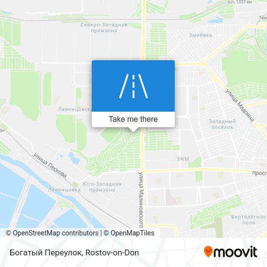 Богатый Переулок map