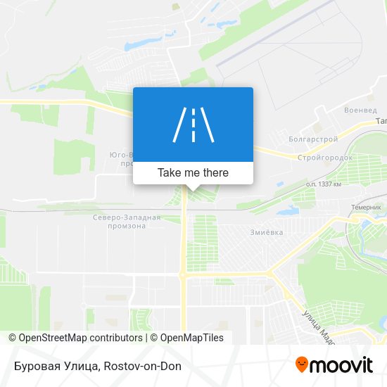 Буровая Улица map