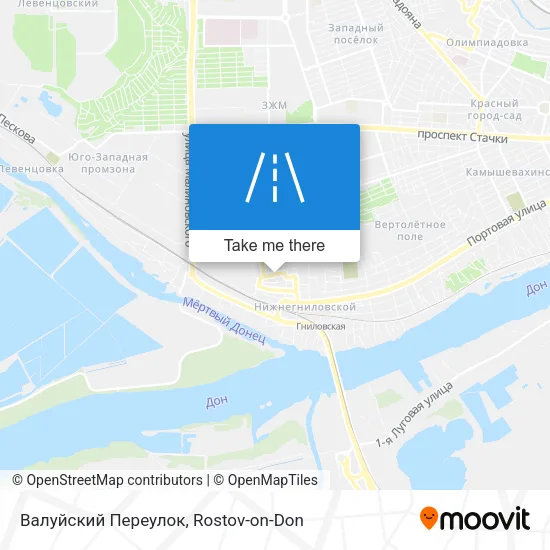 Валуйский Переулок map