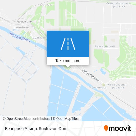 Вечерняя Улица map