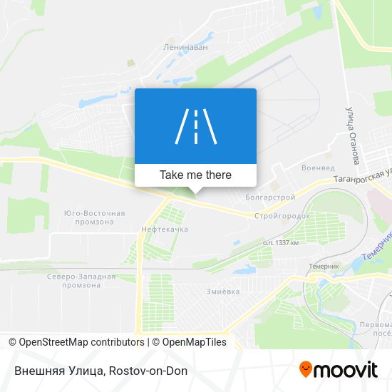 Внешняя Улица map