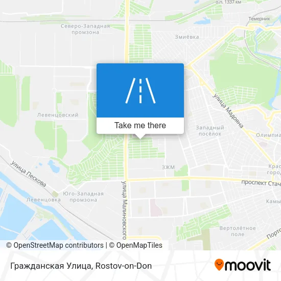 Гражданская Улица map