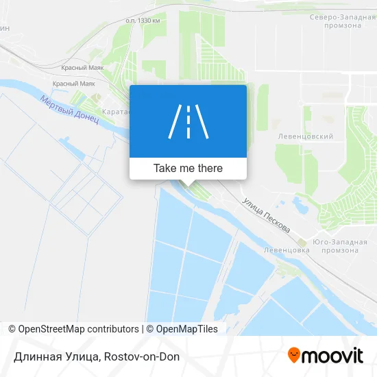 Длинная Улица map