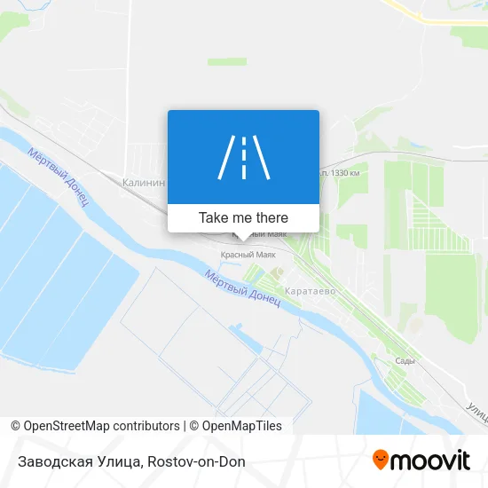 Заводская Улица map