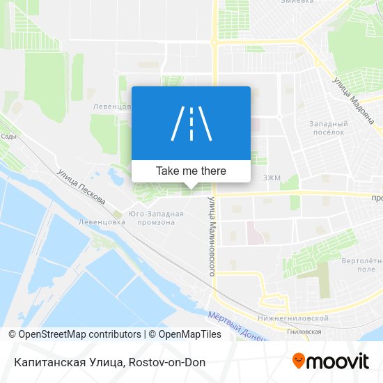 Капитанская Улица map