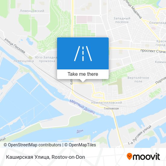 Каширская Улица map