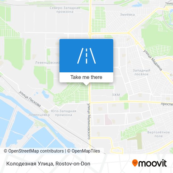 Колодезная Улица map