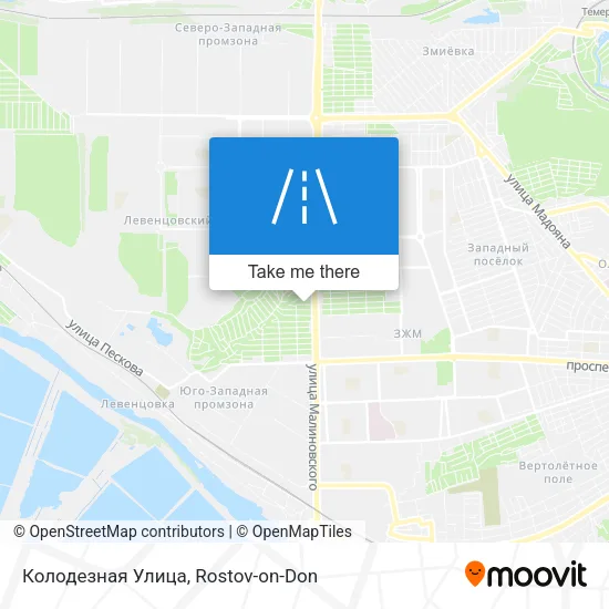 Колодезная Улица map