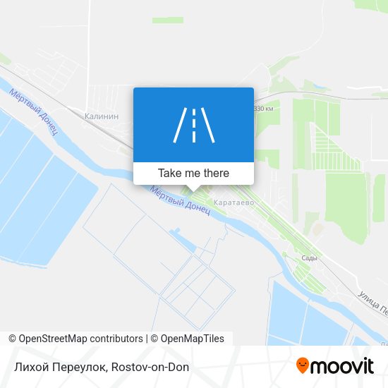 Лихой Переулок map
