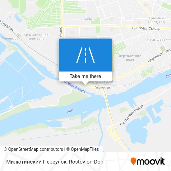 Милютинский Переулок map