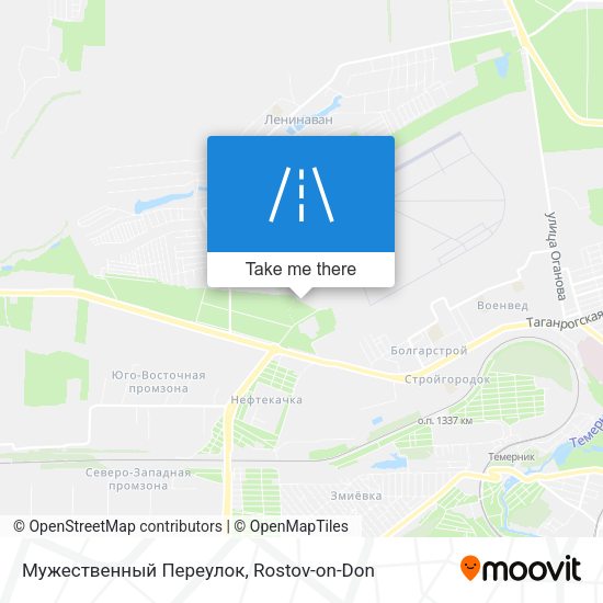 Мужественный Переулок map
