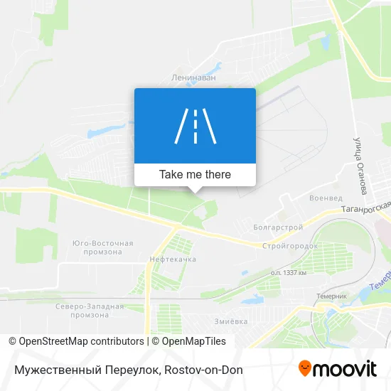 Мужественный Переулок map