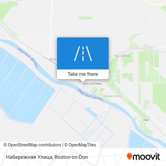 Набережная Улица map