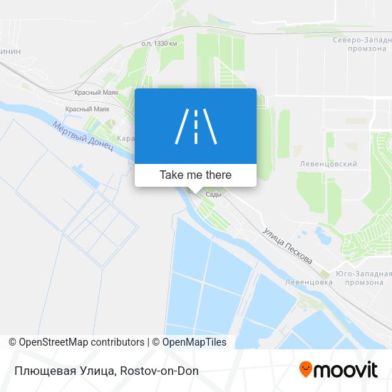 Плющевая Улица map