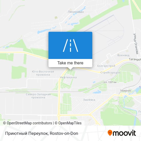 Приютный Переулок map