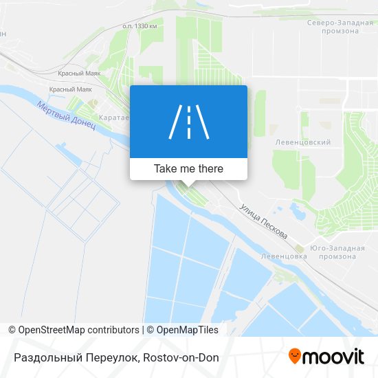Раздольный Переулок map