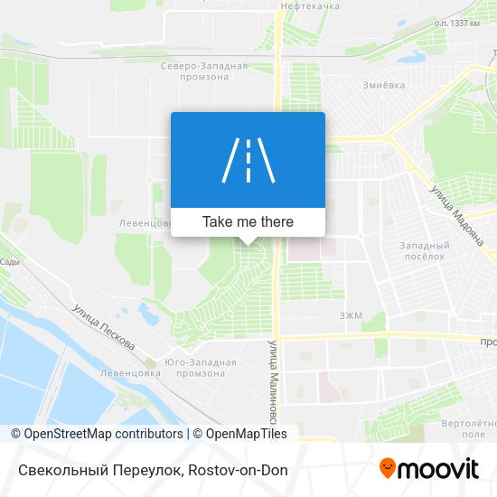 Свекольный Переулок map