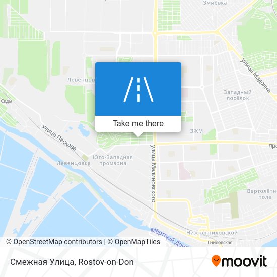 Смежная Улица map