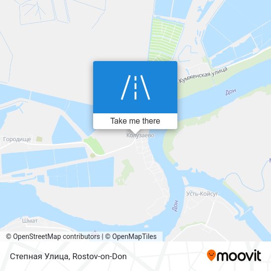 Степная Улица map