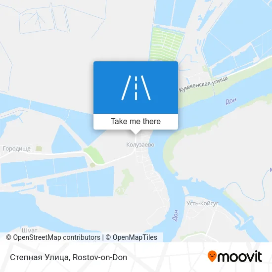 Степная Улица map