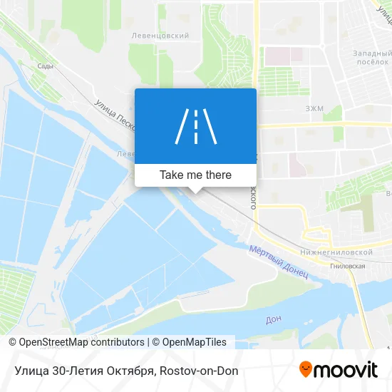 Улица 30-Летия Октября map