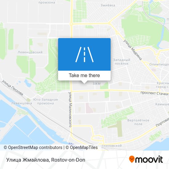 Улица Жмайлова map