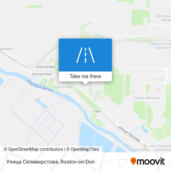 Улица Селиверстова map