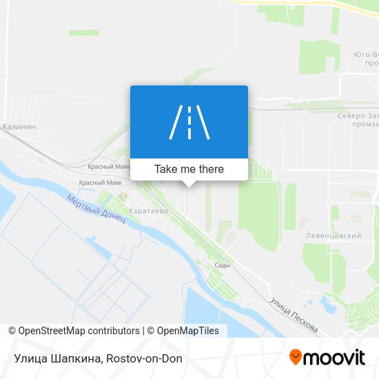 Улица Шапкина map