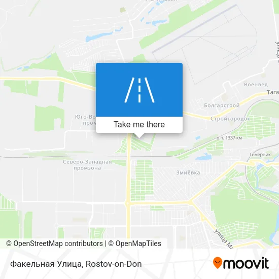 Факельная Улица map