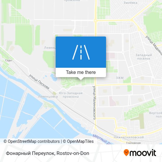 Фонарный Переулок map